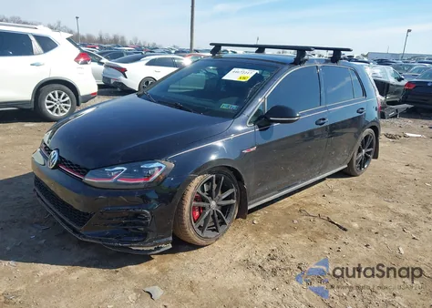 2019 Volkswagen Golf Gti 2.0T Autobahn/2.0T Rabbit Edition/2.0T S/2.0T Se из США, поврежденный, VIN 3VW6T7AU4KM006683